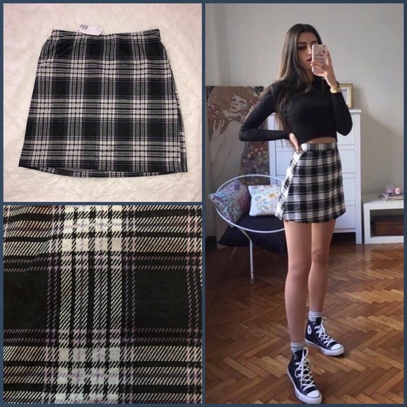 Plaid skirt - Picture 2 of 4